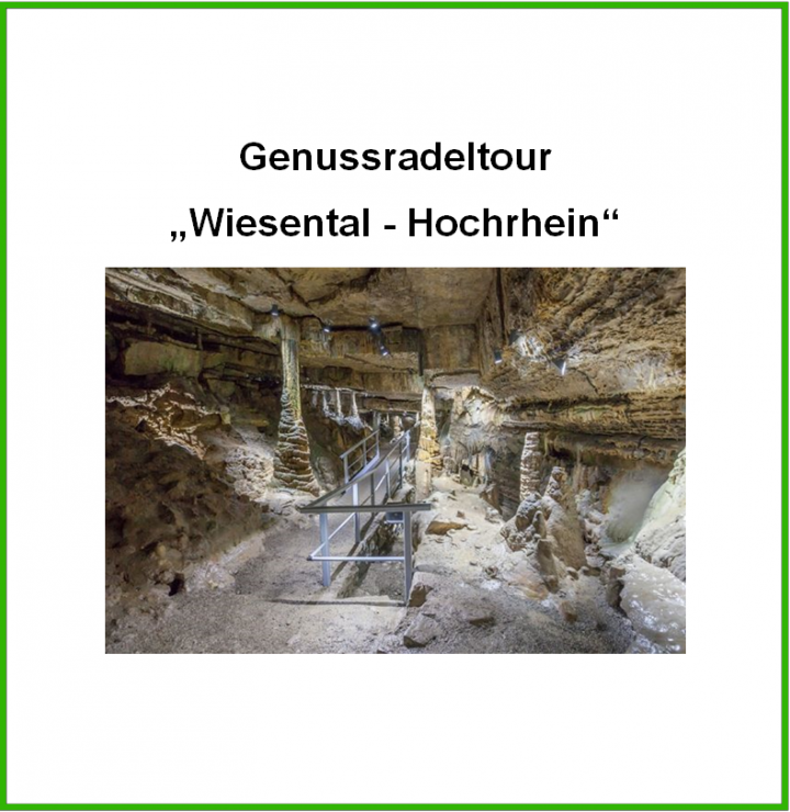 Titelbild "Genussradeltour Wiesental-Hochrhein"