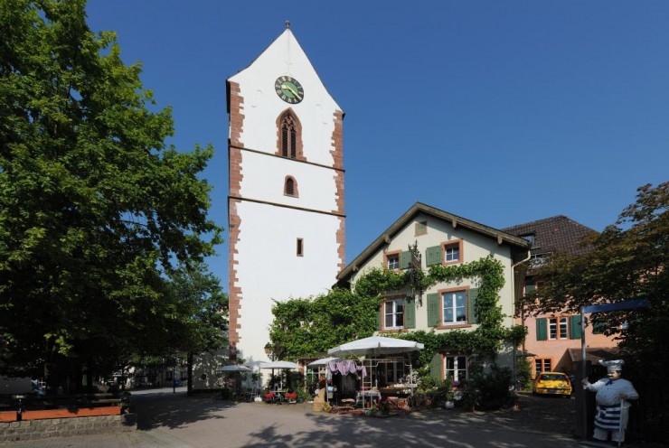 Alte Kirche St. Michael in der Altstadt von Schopfheim